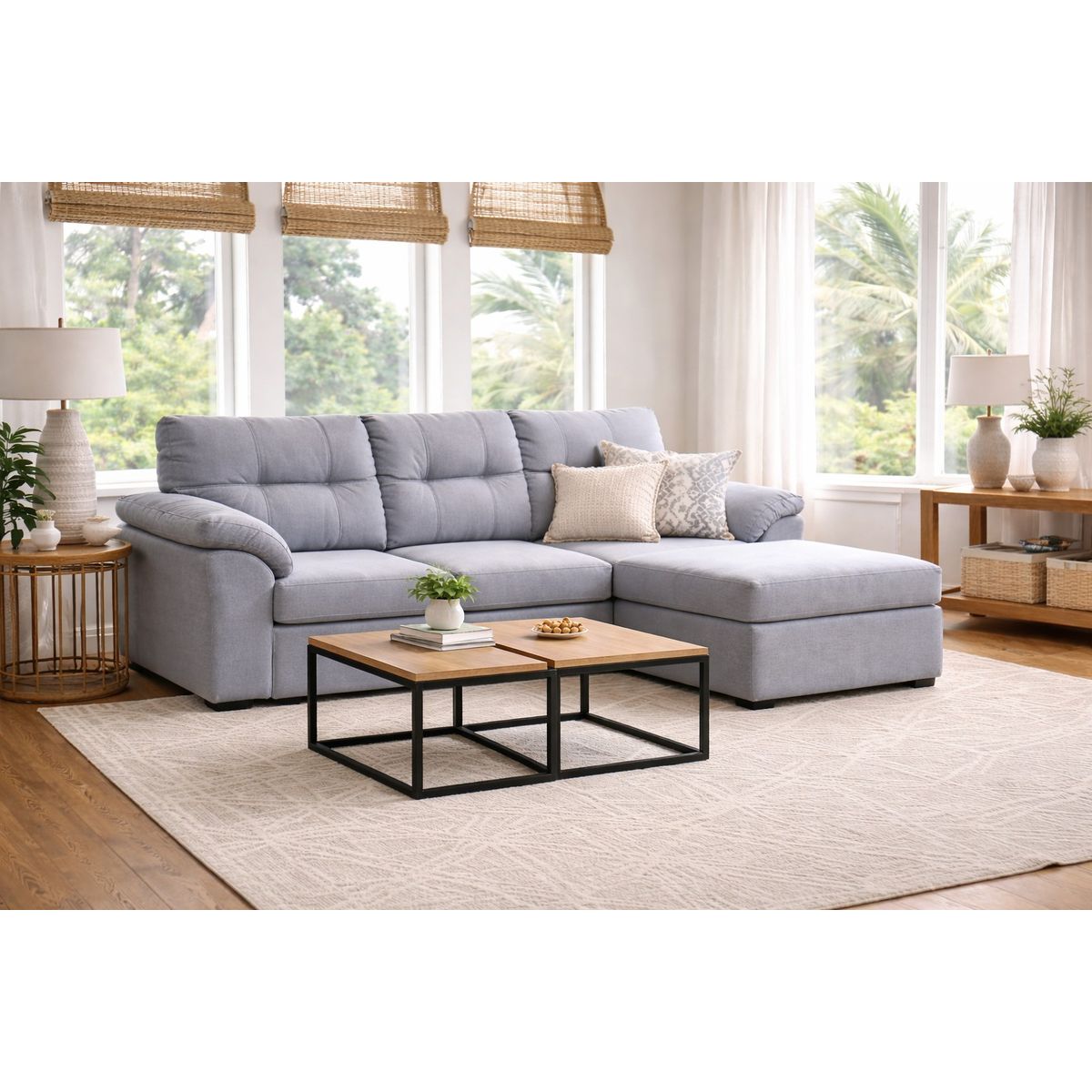 GENERICO - SECCIONAL SIENA GRIS