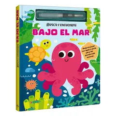 LEXUS - Libro Bajo el Mar Con Pincel - Busca Y Encuentra - - nuevo