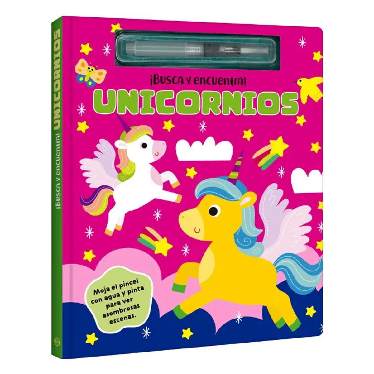LEXUS - Libro Unicornios Con Pincel - Busca Y Encuentra - Lexus - nuevo