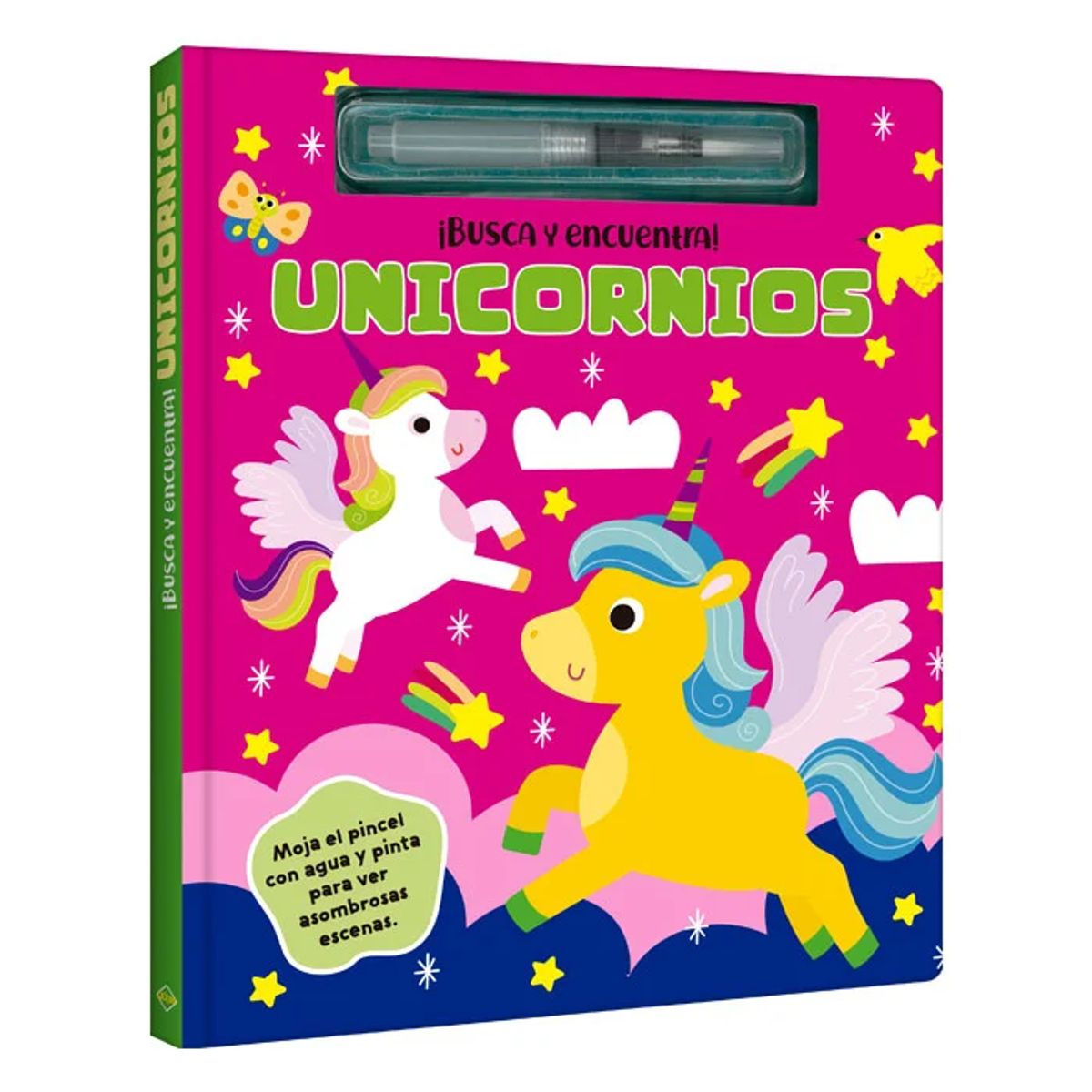 LEXUS - Libro Unicornios Con Pincel - Busca Y Encuentra - Lexus - nuevo