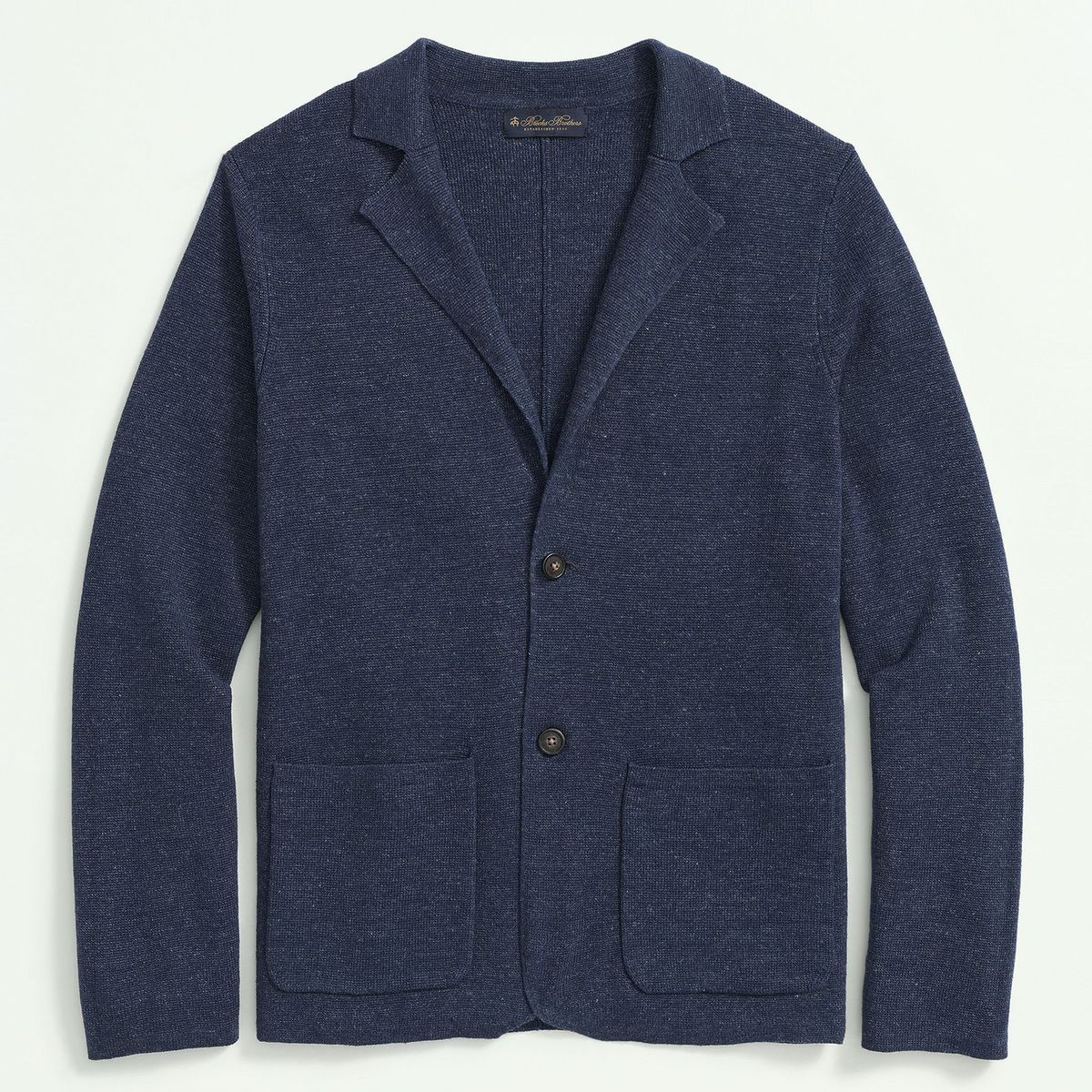 BROOKS BROTHERS - Sweater Hombre Lino Blazer Azul Brooks Brothers