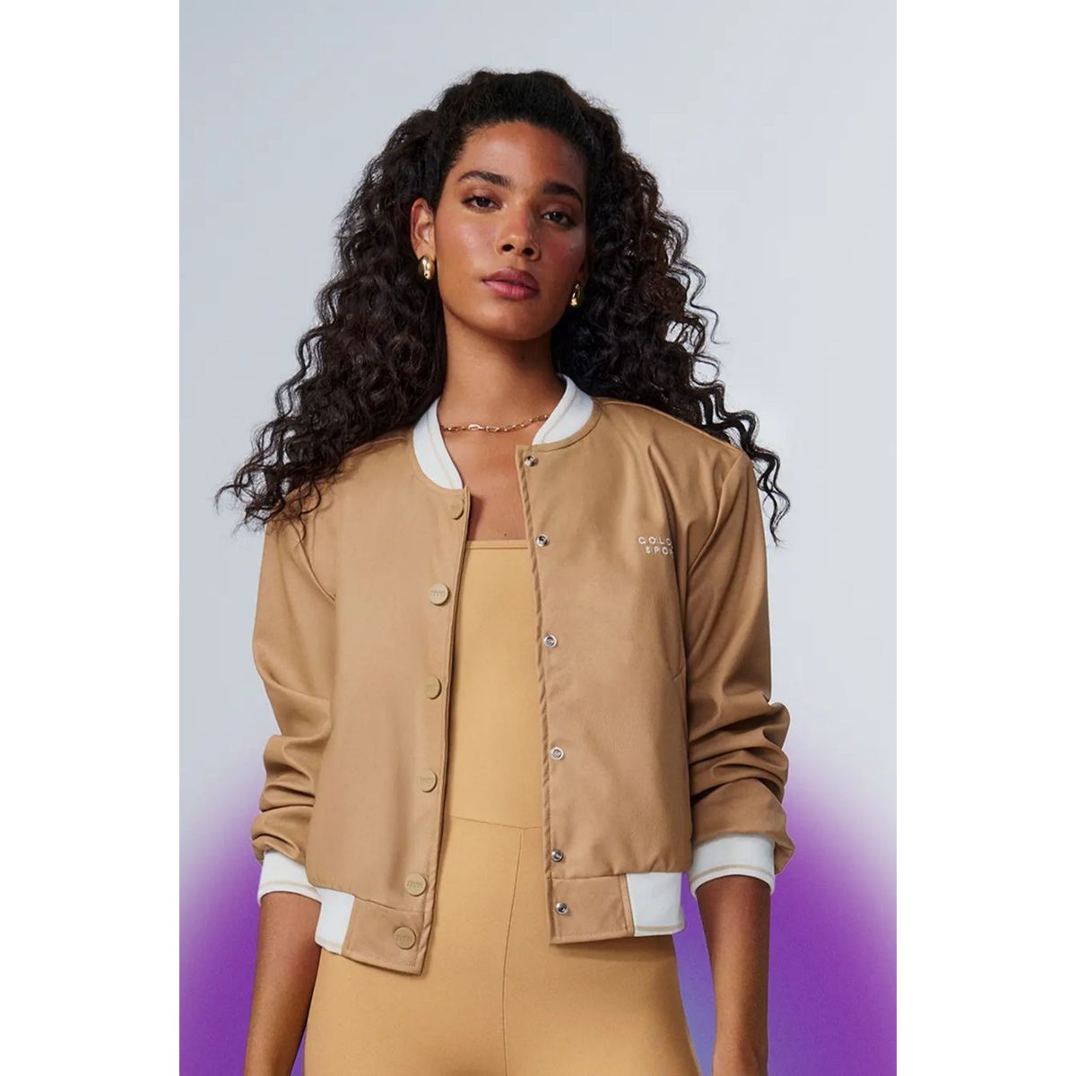 COLCCI - Chaqueta College  Beige