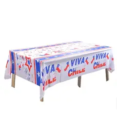 GENERICO - Mantel plastico fiestas patrias 137x274cm