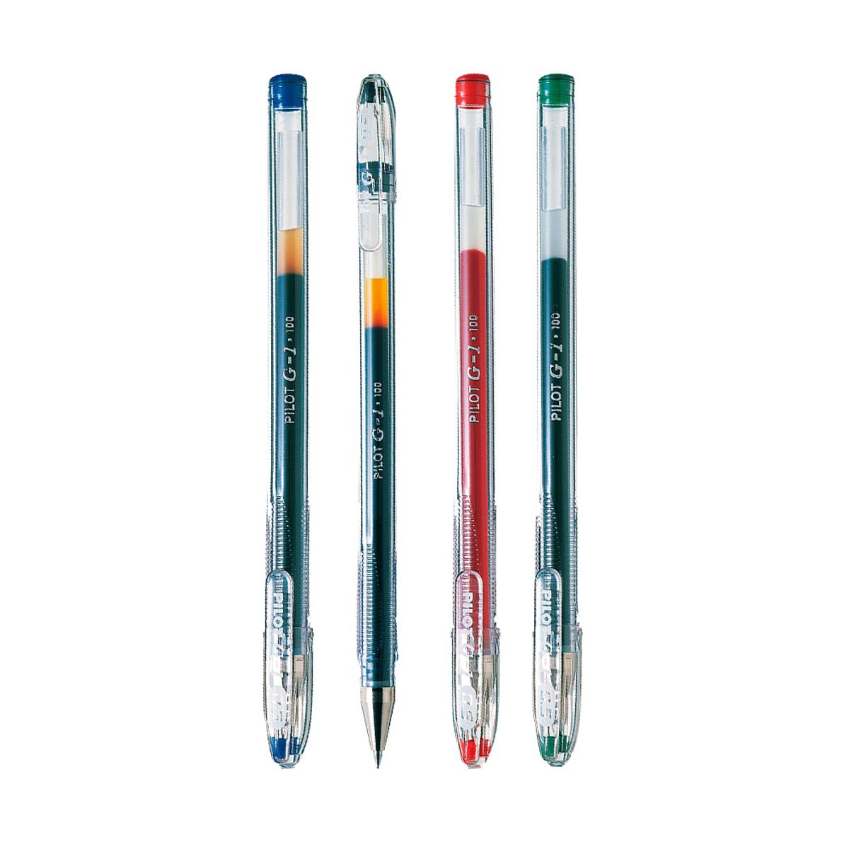 PILOT - Set 4 Lápiz Gel G-1 Pilot 05mm AZ NG RJ VD