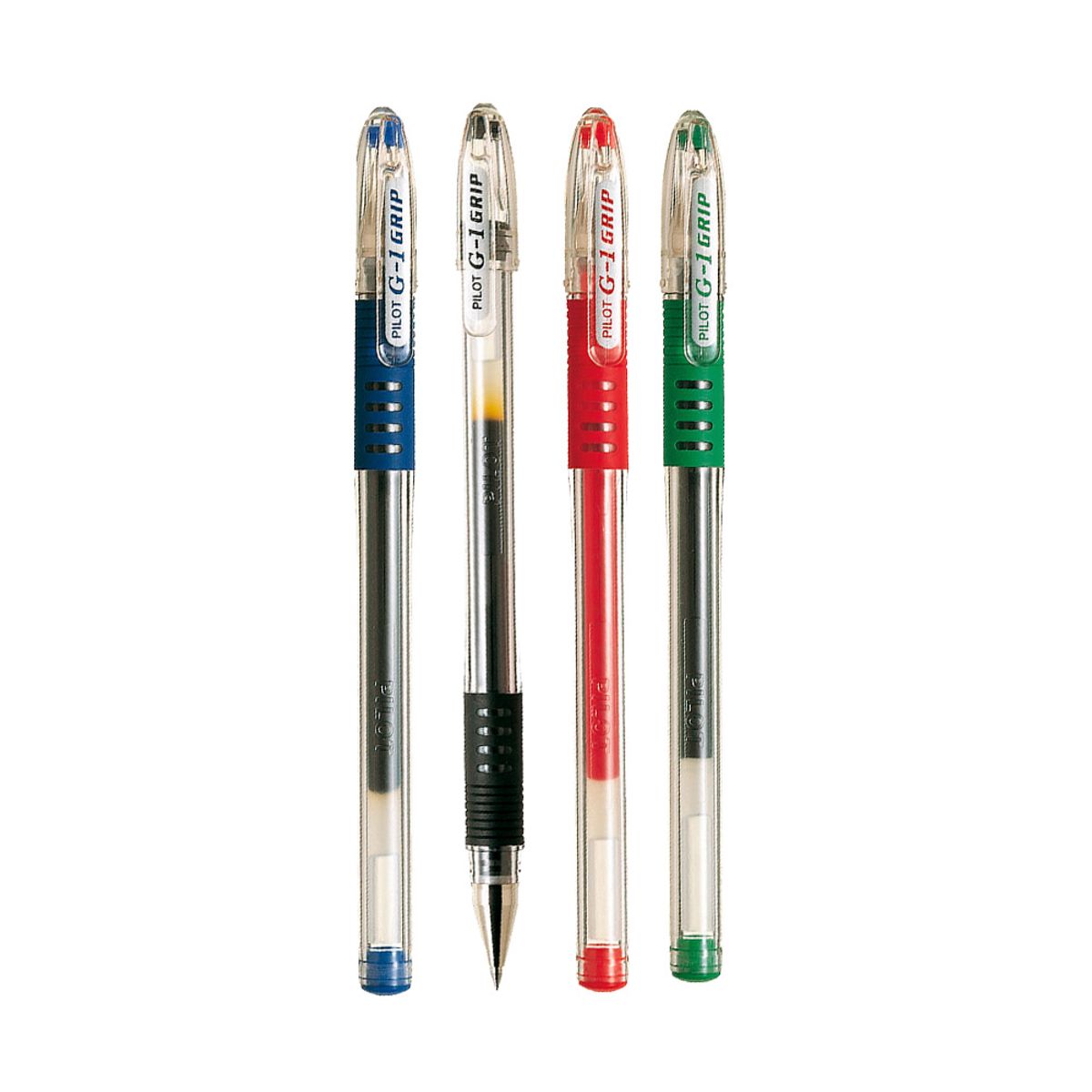 PILOT - Set 4 Lápiz Gel G-1 Grip Pilot 05mm AZ NG RJ VD