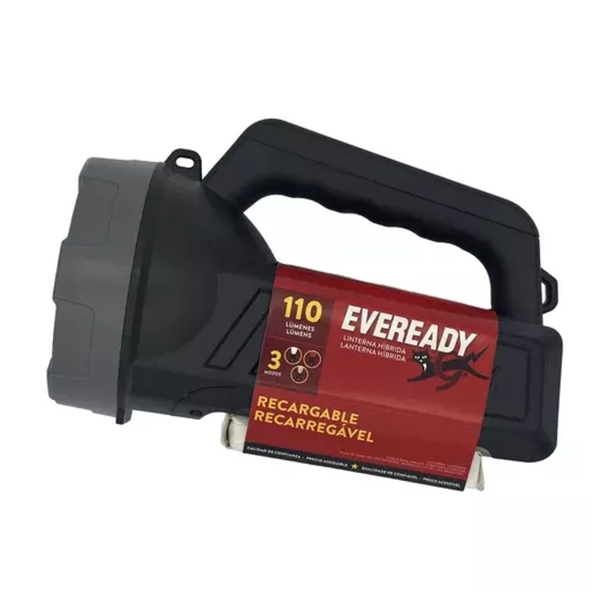 EVEREADY - Linterna Recargable 110 Lúmenes Eveready