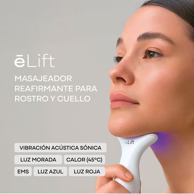 Imagen 2 del producto ELift - Tonificador Rostro y Cuello - LED Mircrocorriente Calor -