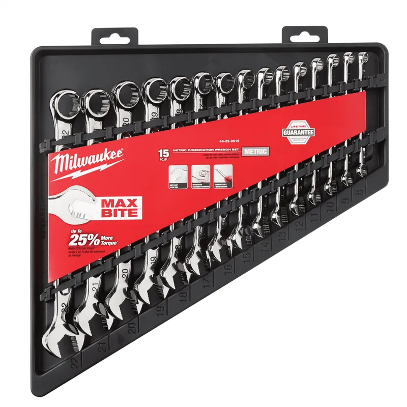 MILWAUKEE - Juego de Llaves Punta Corona 15pcs Milwaukee 48-22-9515