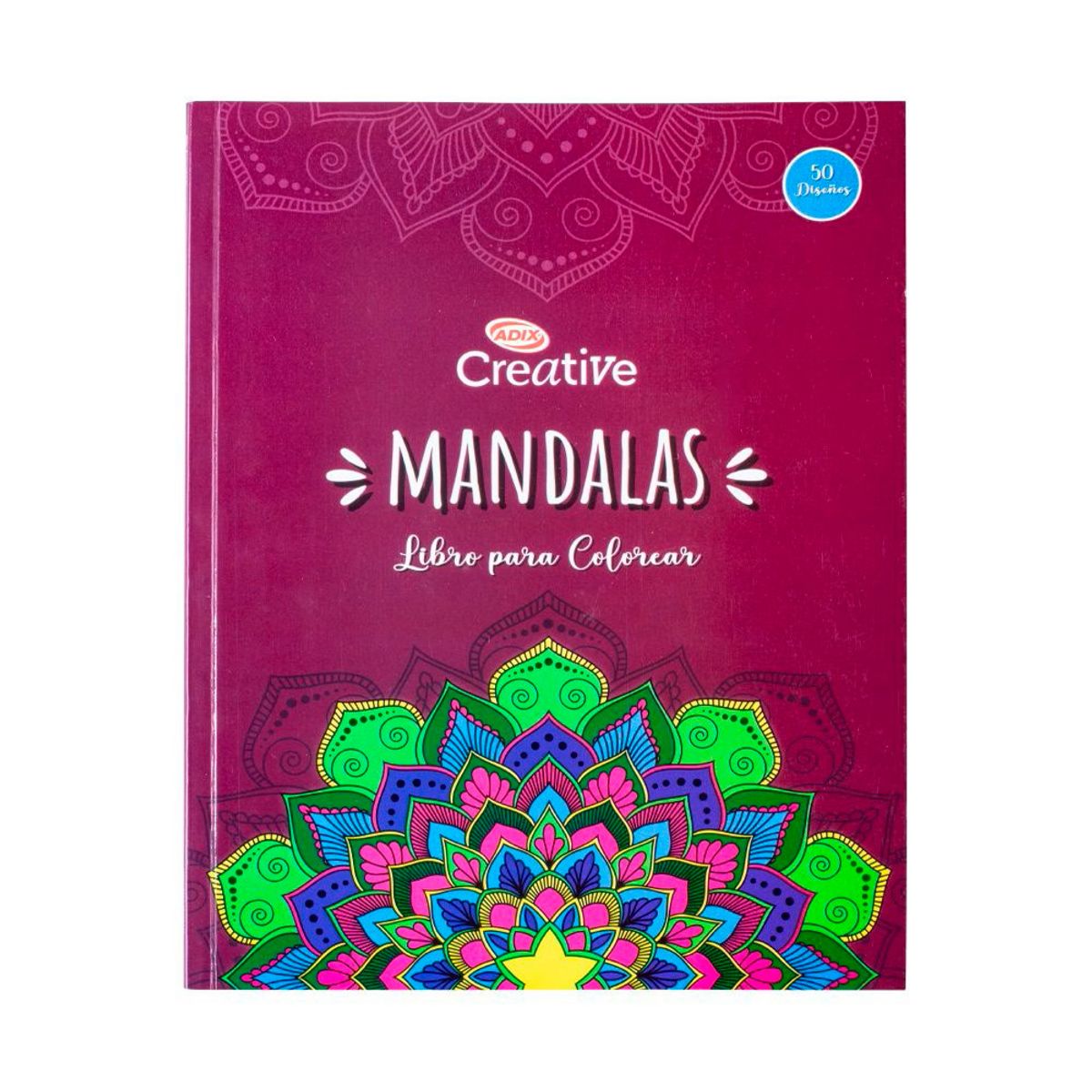 CREATIVE - Libro  Colorear Mandalas 50 Diseños Creative 023