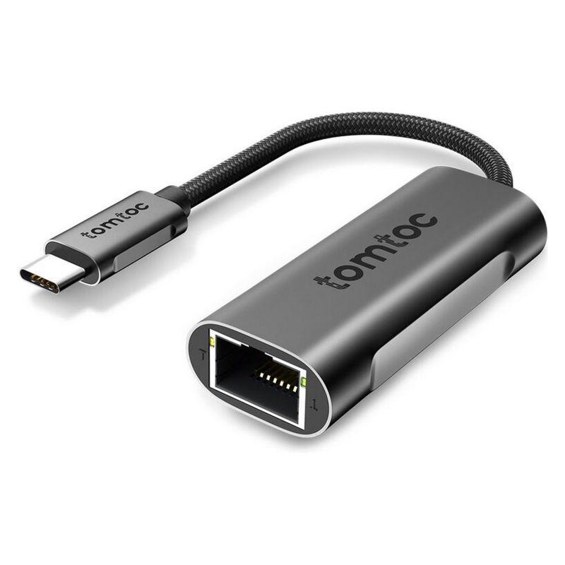 TOMTOC - Tomtoc-Adaptador Usb-c A Ethernet Hasta 1gb.