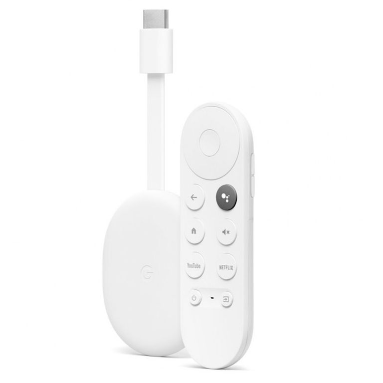 GOOGLE Chromecast con Google TV 4k Blanco (New Gen) ⚡𝗖𝘆𝗯𝗲𝗿