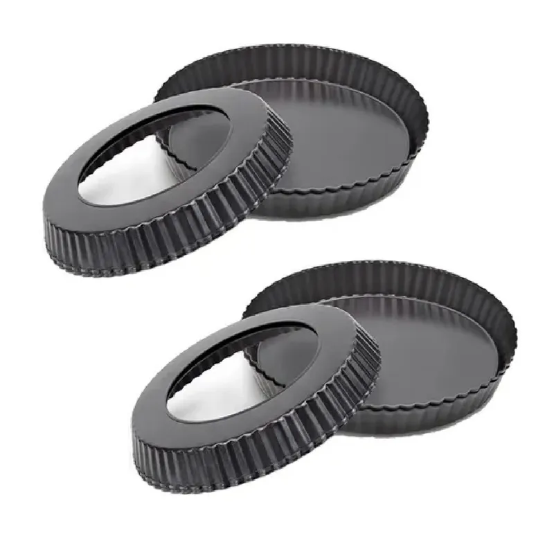 GENERICO - 2 Molde Desmontable Moldes Desmontables Moldes Reposteria 28cm