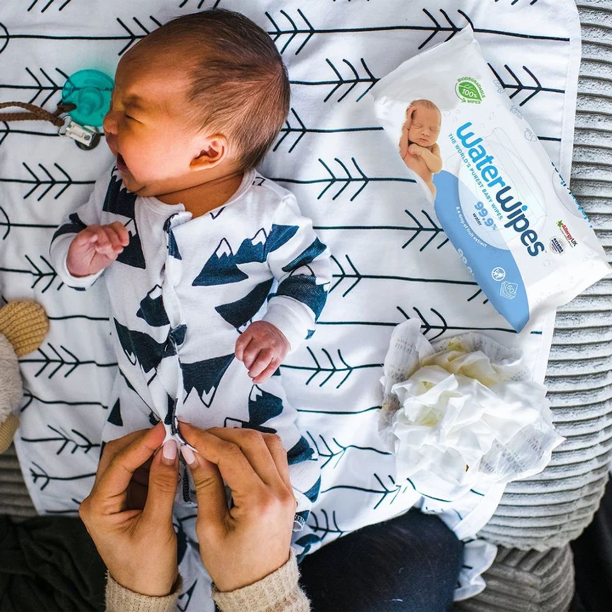 WATER WIPES - Toallitas húmedas WaterWipes Biodegradables 60 unidades