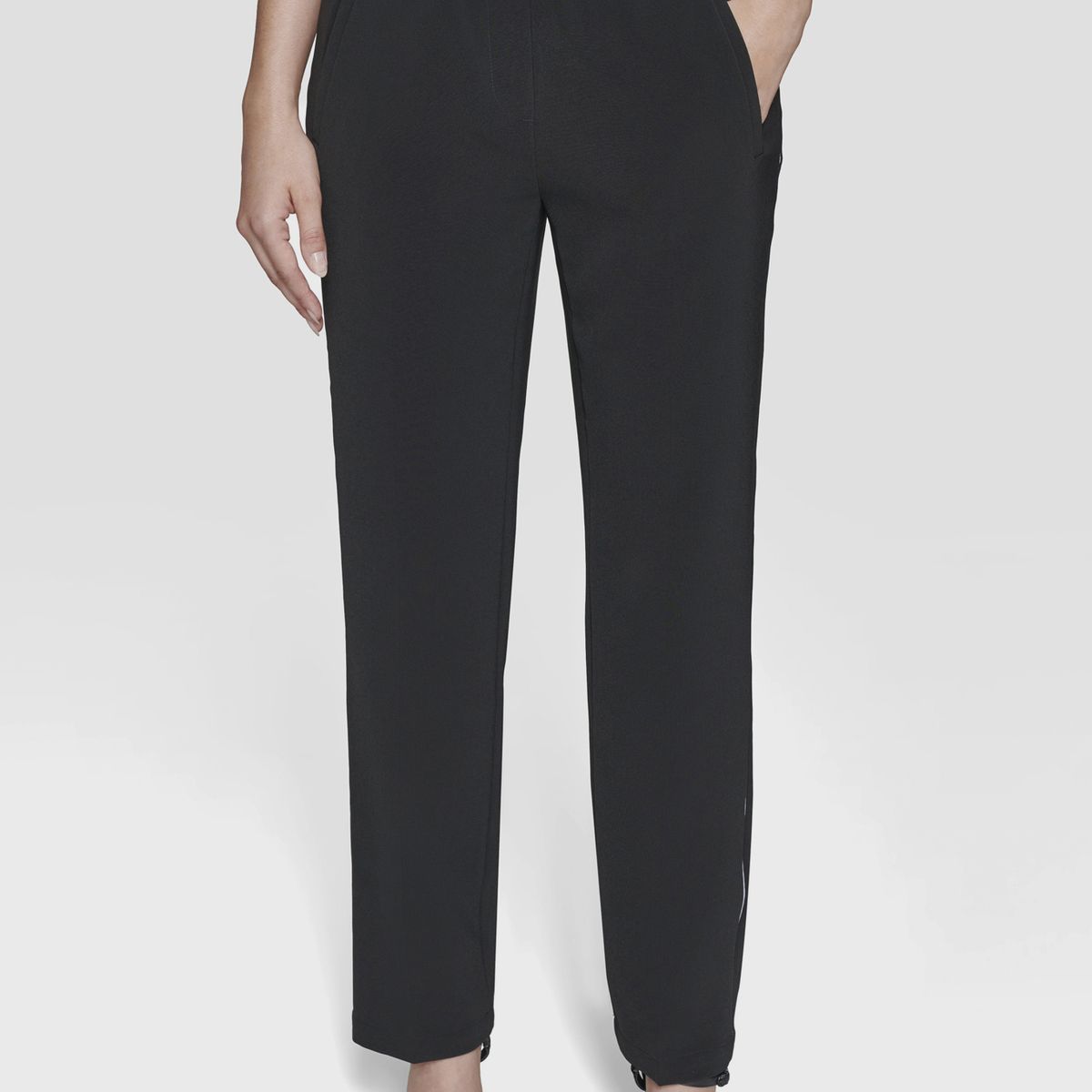 KARL LAGERFELD - Pantalón con logo tape en los laterales