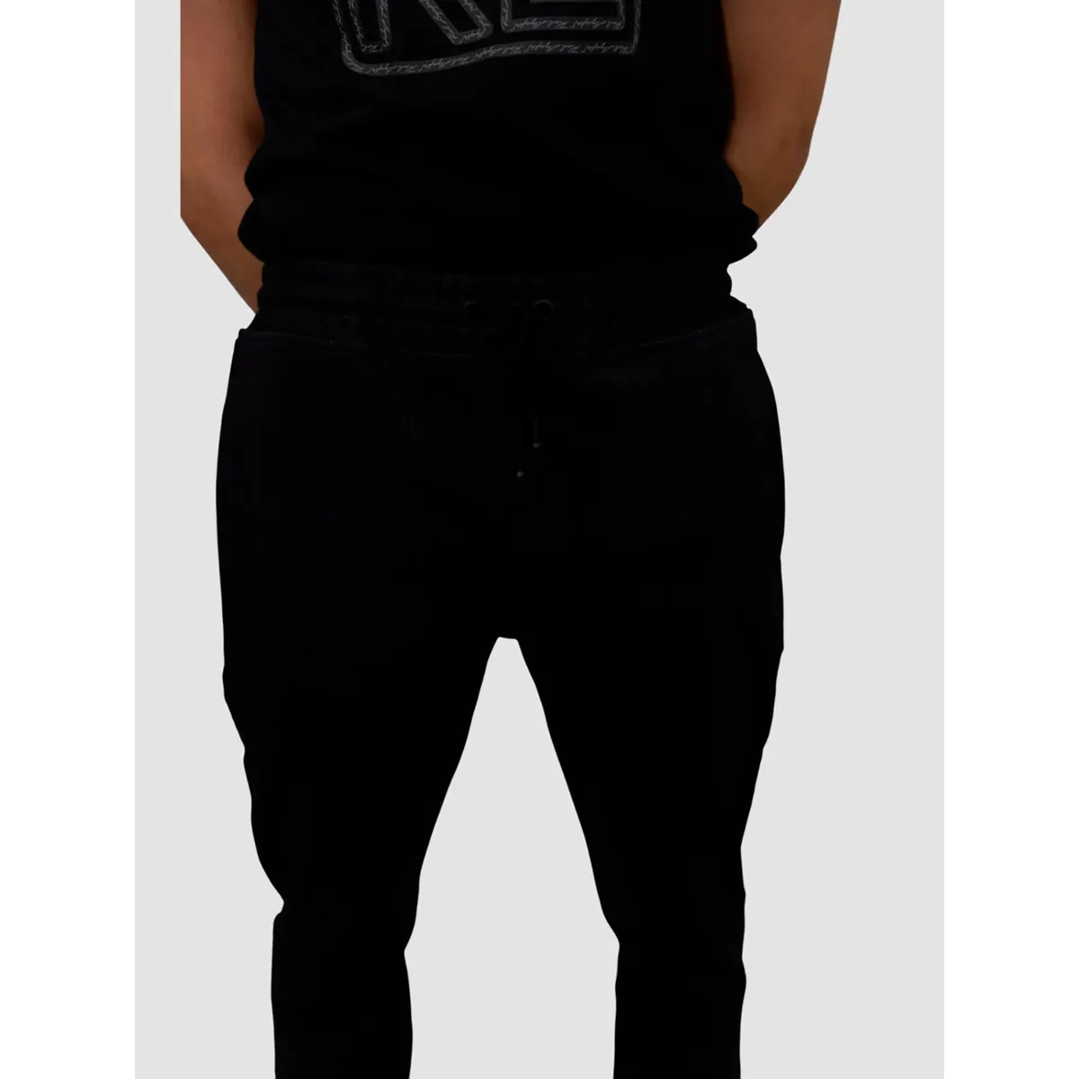 KARL LAGERFELD - Jogger a cuadros con logo