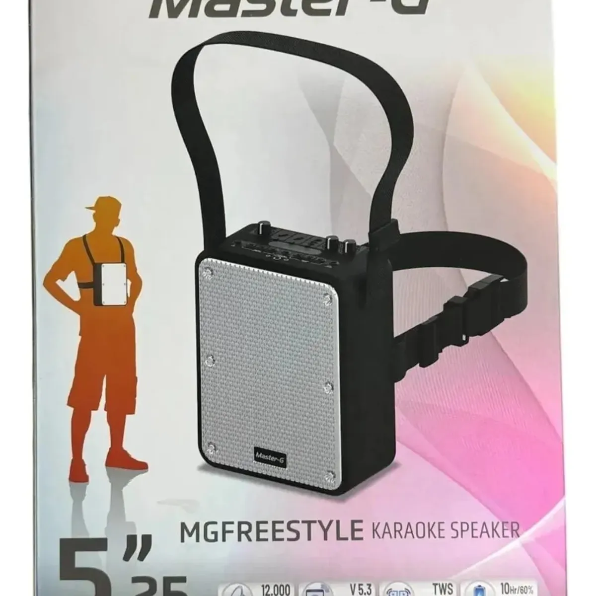 MASTER G - Parlante portátil Mg free style Karaoke