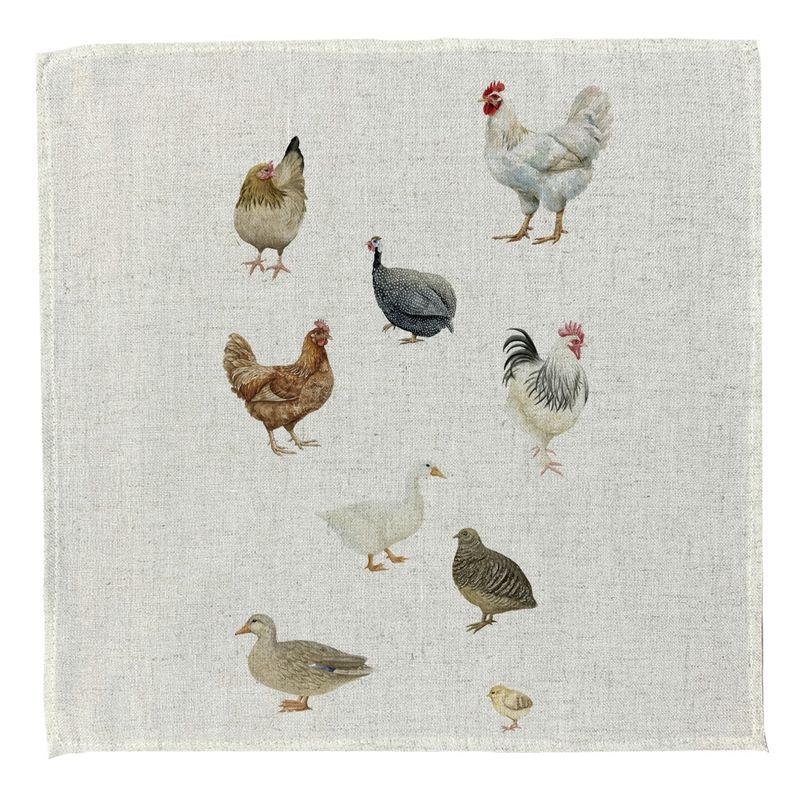 TUYO PRINT - Set 4 Servilletas Lolol - Lino Poliester - Tuyo Print