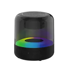 GENERICO - Parlante Altavoz Portátil Bluetooth Con Bajo Luz RGB SK4