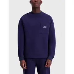 KARL LAGERFELD - Polerón polar con bolsillo y firma de KARL