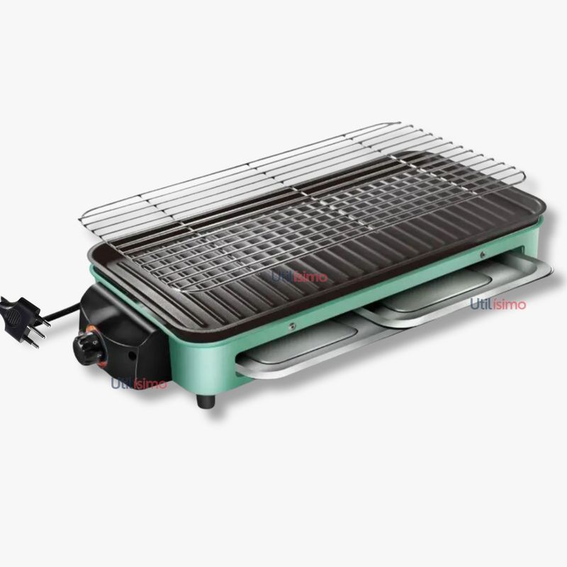 LINE - Asador Parrillera Eléctrico Doble Nivel 1500w Churrasquera Portátil