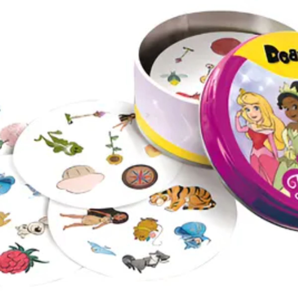 GENERICO - Dobble Spot It Juego De Mesa Cartas Princesas Disney