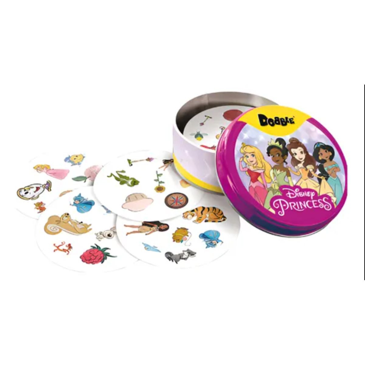 GENERICO - Dobble Spot It Juego De Mesa Cartas Princesas Disney