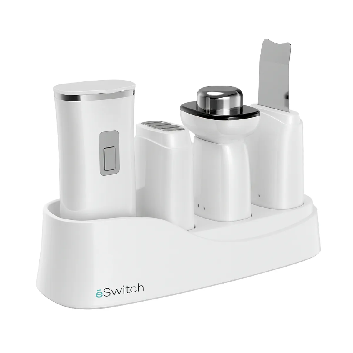 KINEGUN PRO - eSwitch Estación Facial 4 en 1, RF, EMS, LED y Ultrasonido