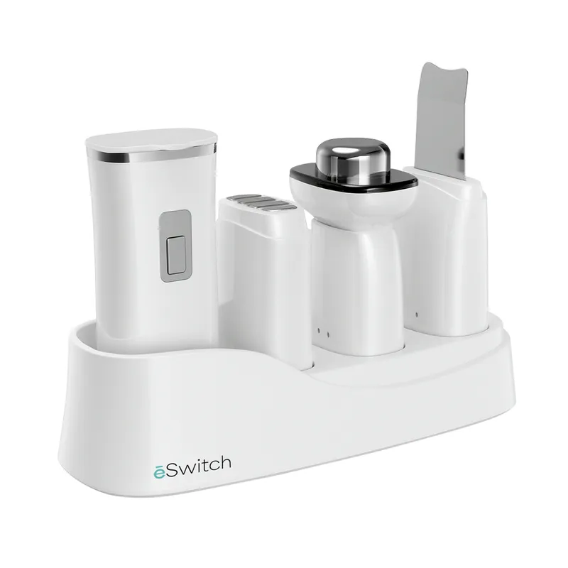 KINEGUN PRO - eSwitch Estación Facial 4 en 1, RF, EMS, LED y Ultrasonido