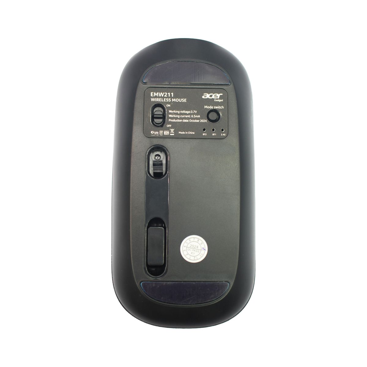 ACER - Mouse Bluetooth 1600DPI Ajustable 5 Botones Silver Acer - PS