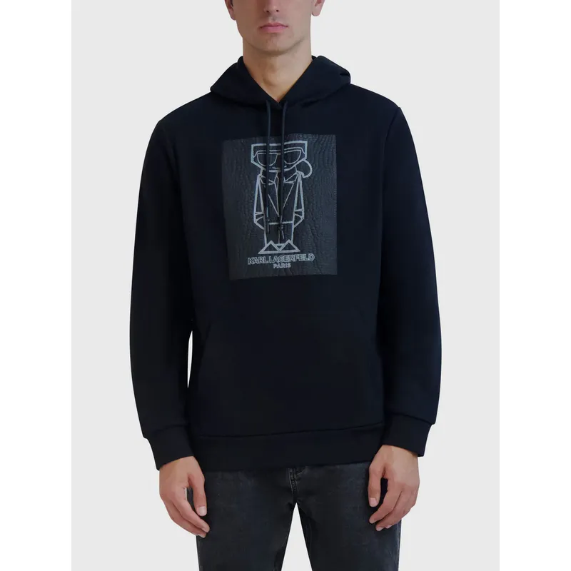 KARL LAGERFELD - Polerón KARL ARMOUR texturizado