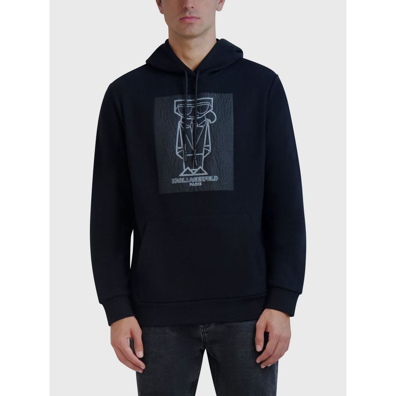 KARL LAGERFELD - Polerón KARL ARMOUR texturizado