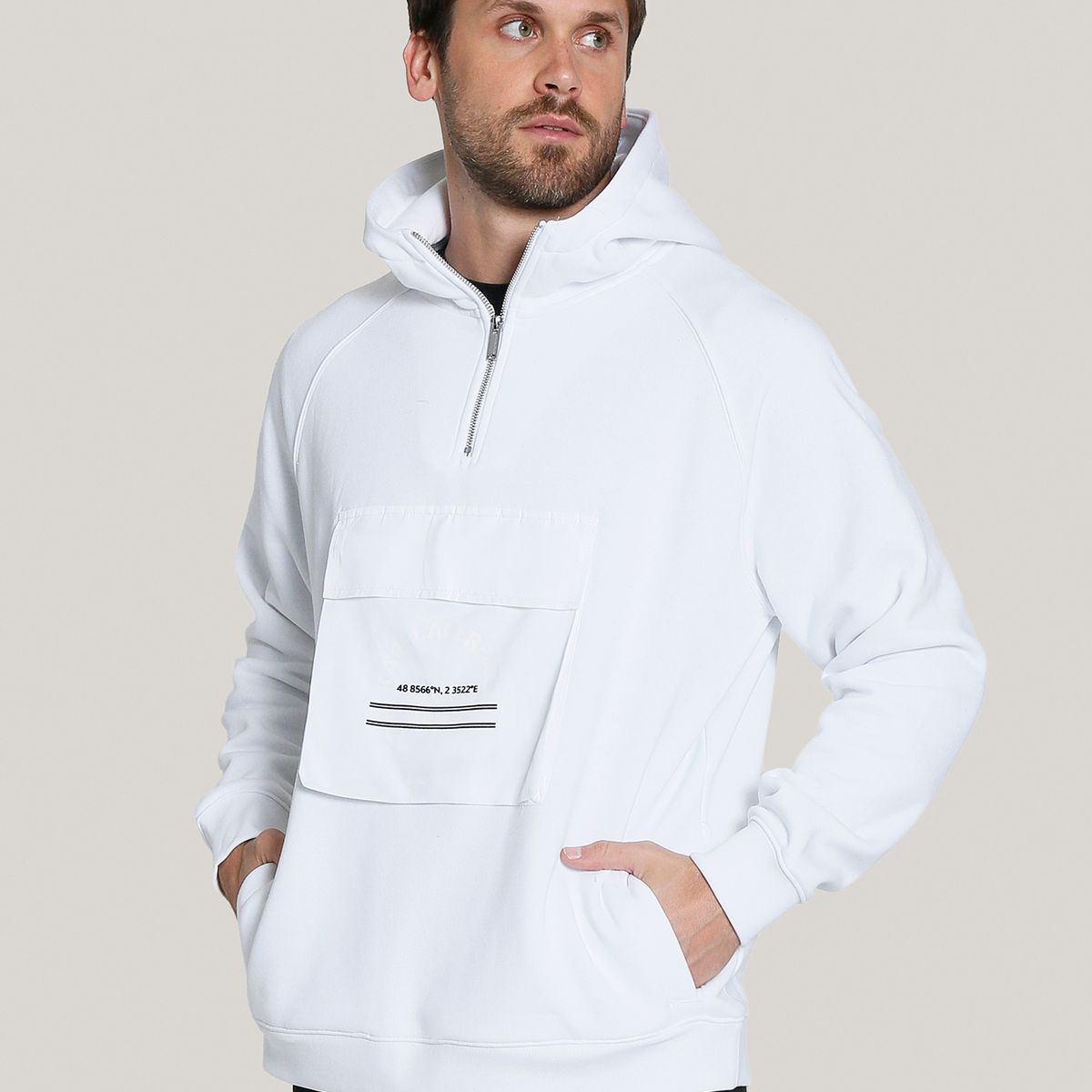 KARL LAGERFELD - Polerón con gorro