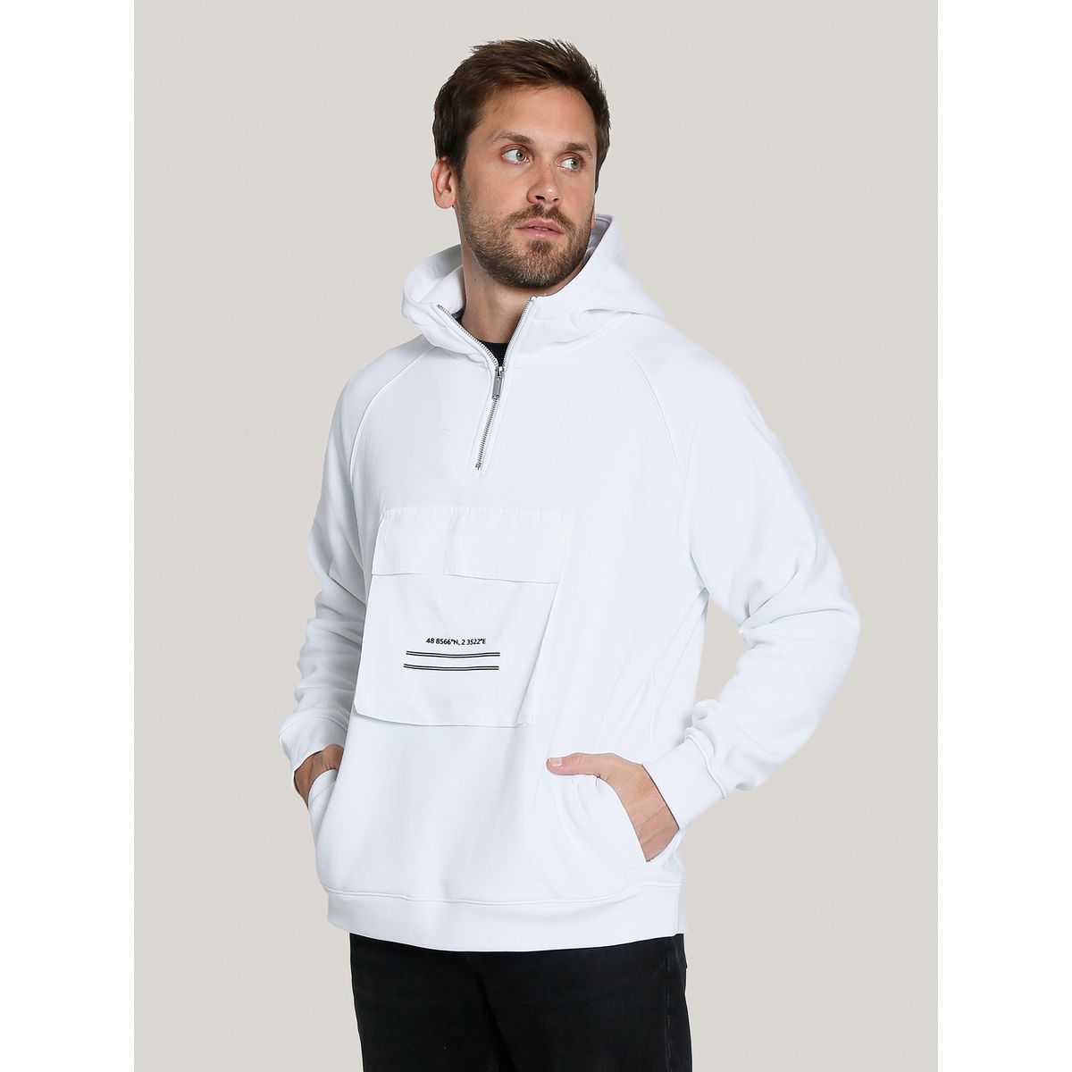 KARL LAGERFELD - Polerón con gorro