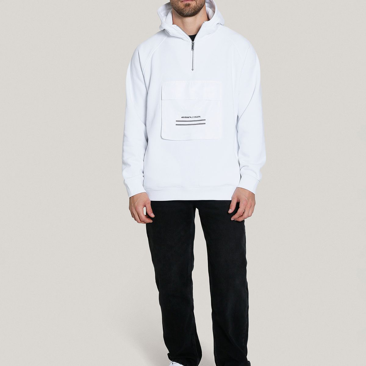 KARL LAGERFELD - Polerón con gorro