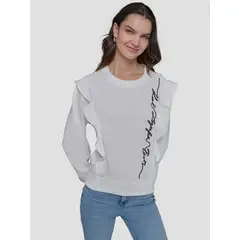 KARL LAGERFELD - Polerón con firma de KARL vertical