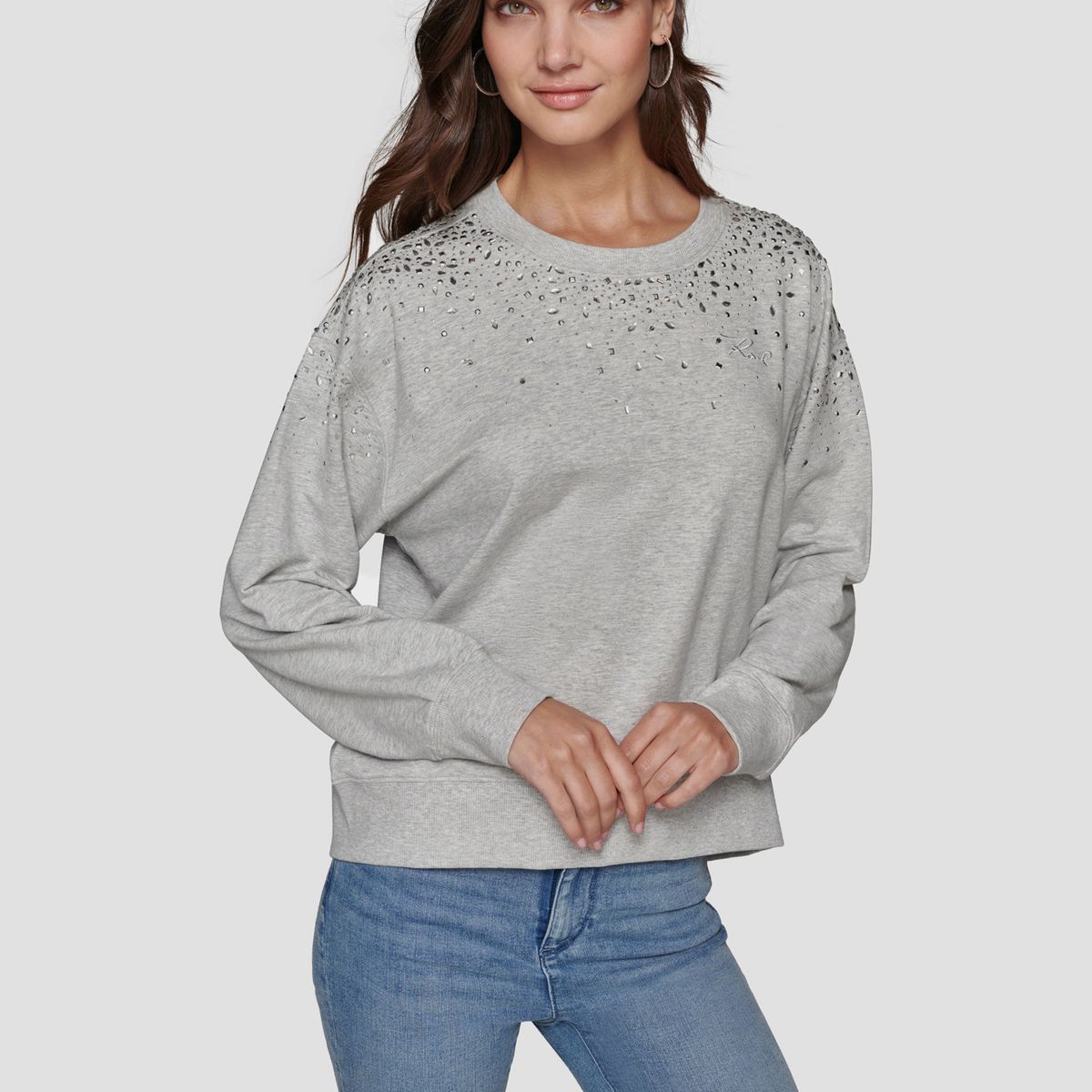 KARL LAGERFELD - Polerón con cristales