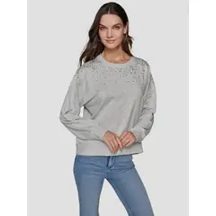 KARL LAGERFELD - Polerón con cristales