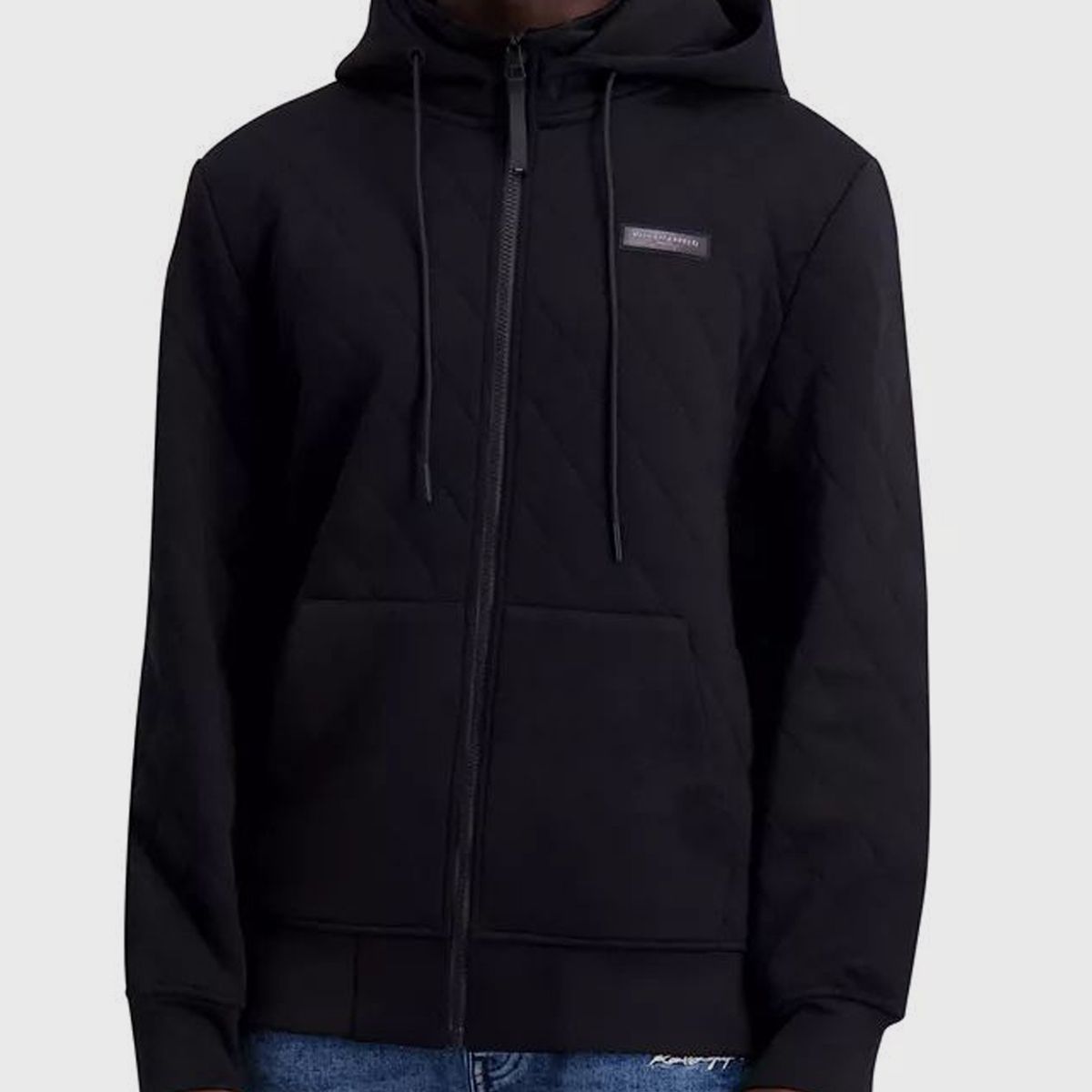 KARL LAGERFELD - Polerón con gorro acolchada