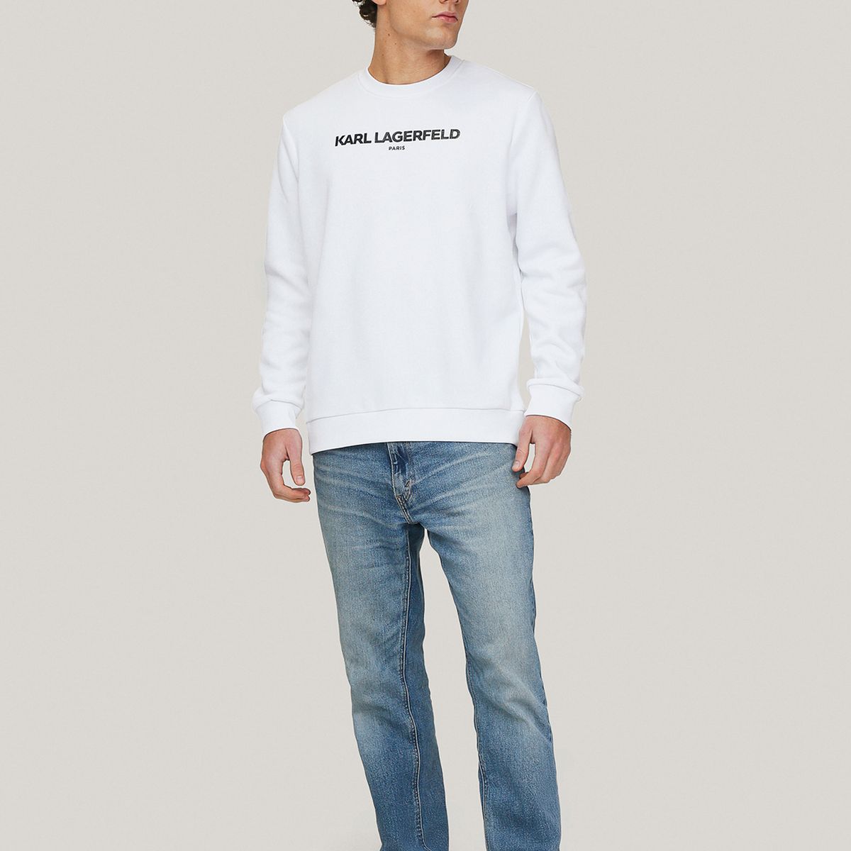 KARL LAGERFELD - Polerón classic con logo tonal