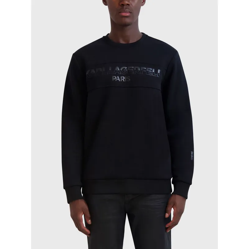 KARL LAGERFELD - Sweater con diseño color block
