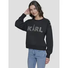 KARL LAGERFELD - Polerón con botones