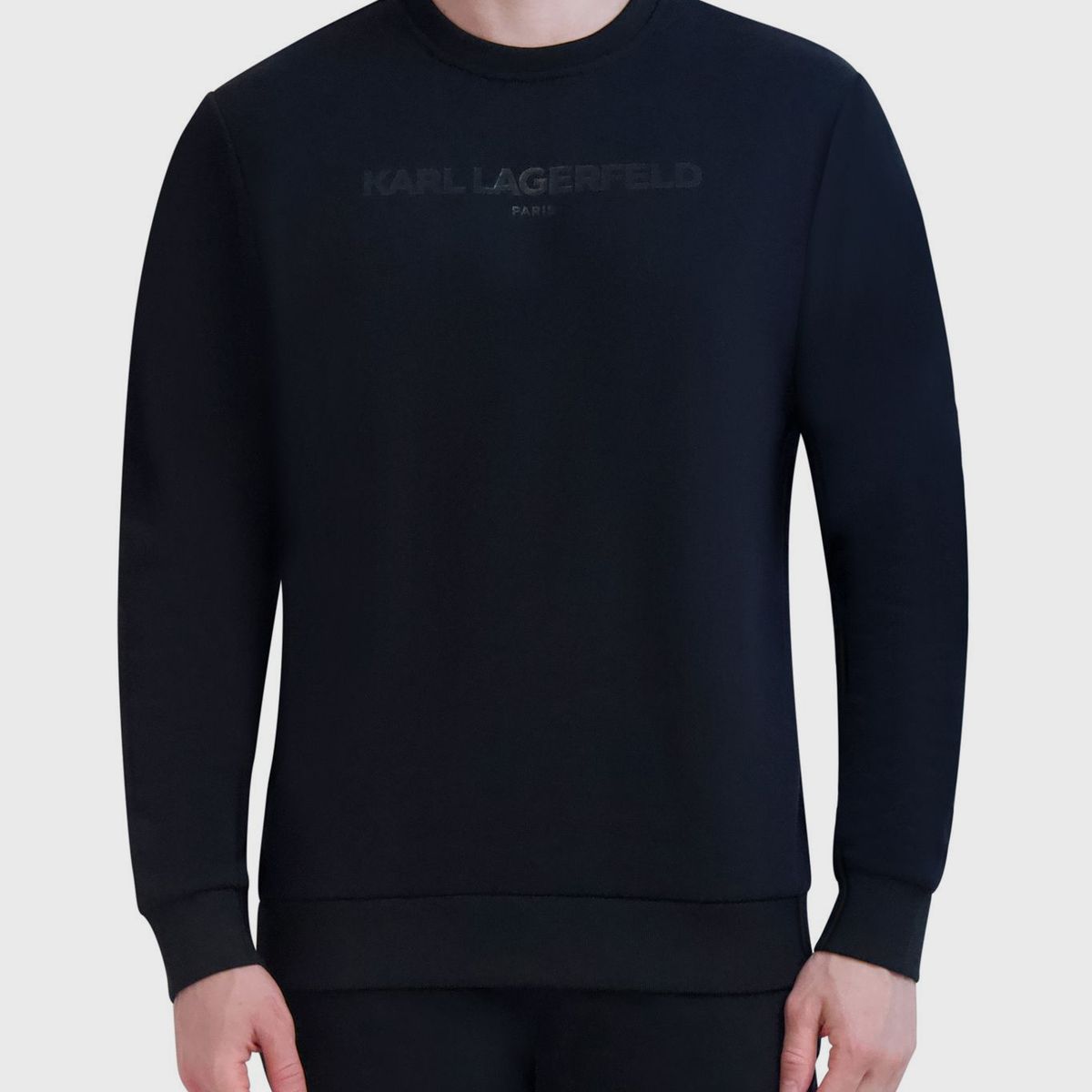 KARL LAGERFELD - Polerón classic con logo tonal