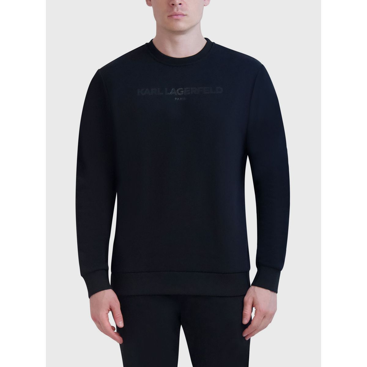 KARL LAGERFELD - Polerón classic con logo tonal