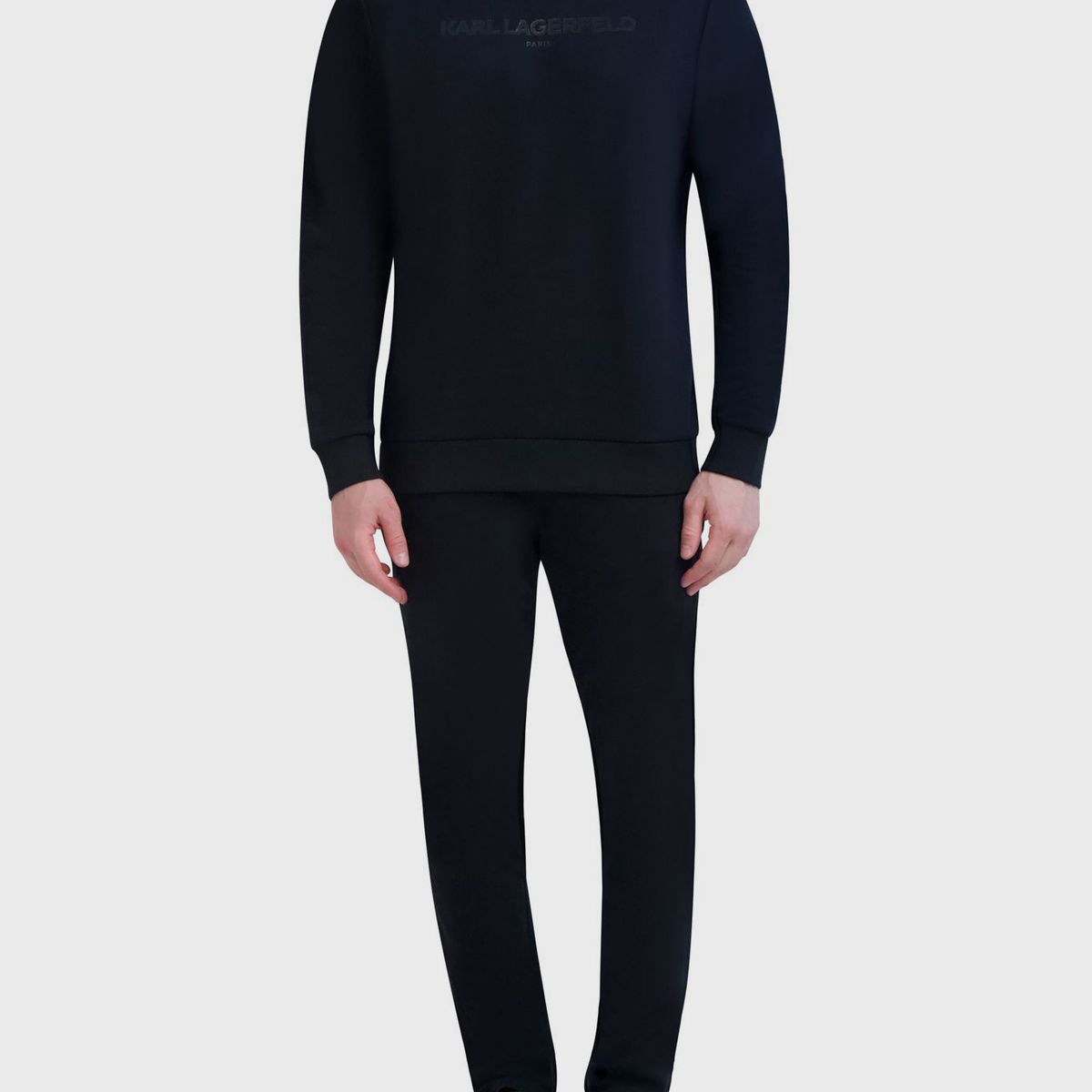 KARL LAGERFELD - Polerón classic con logo tonal