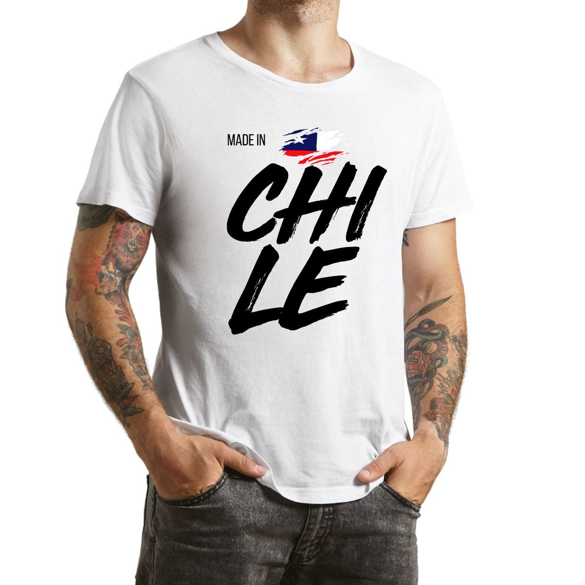 IMPRIME A TU PINTA - POLERA MADE IN CHILE 2.0
