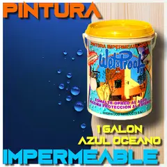WETPROOF - PINTURA IMPERMEABLE MADERA EXTERIOR PROTECTOR AZUL OCEANO WETCO® 1GAL