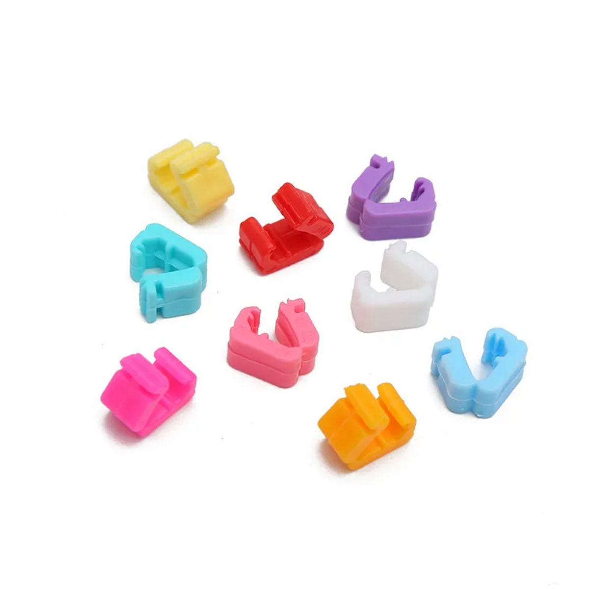 GENERICO - Clip Para Globos Colores Surtidos 50pcs