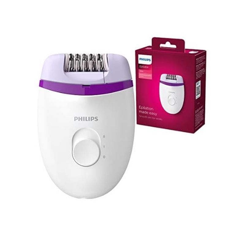 PHILIPS - Depiladora Eléctrica Satinelle Philips Modelo Essential BRE225