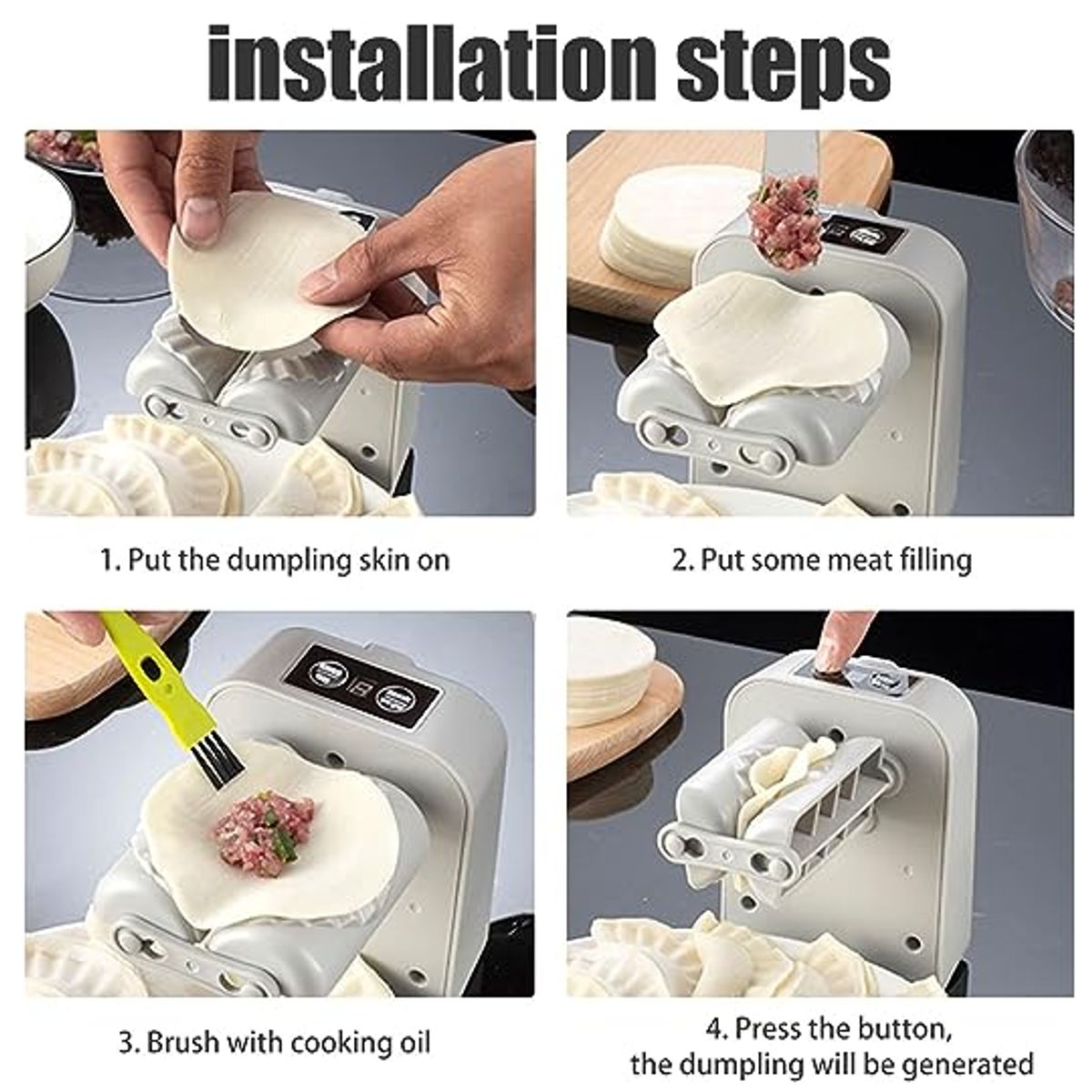 GENERICO - Máquina Automática Para Hacer Empanadas Dumplings