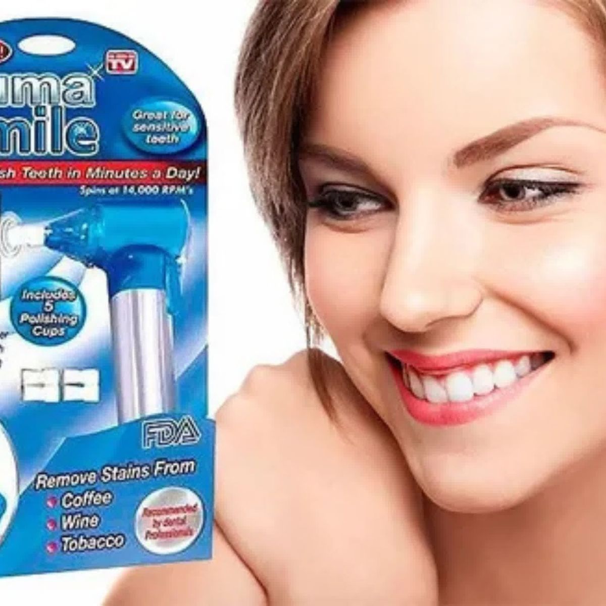 MOVI - Lápiz Blanqueador Dental Luma Smile  Pulido y Sonrisa Radiante
